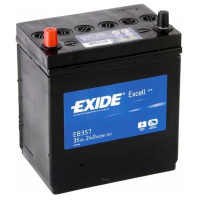 Exide Excell akkumulátor, 12V 35Ah 240A B+ Japán